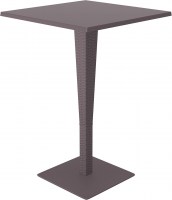 888-1 Riva Table with Aluminium Base